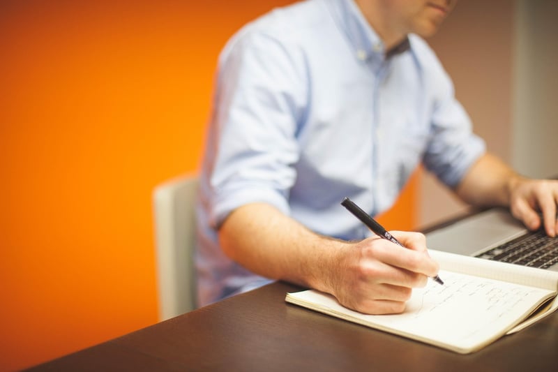 Entrepreneur Startup Notebook